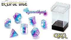 Eclipse Dice - Cyanethyst